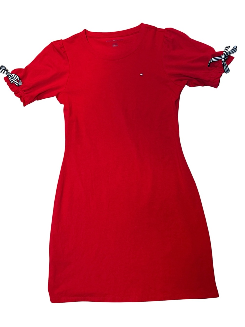 Tommy Hilfiger Red Crewneck Tee